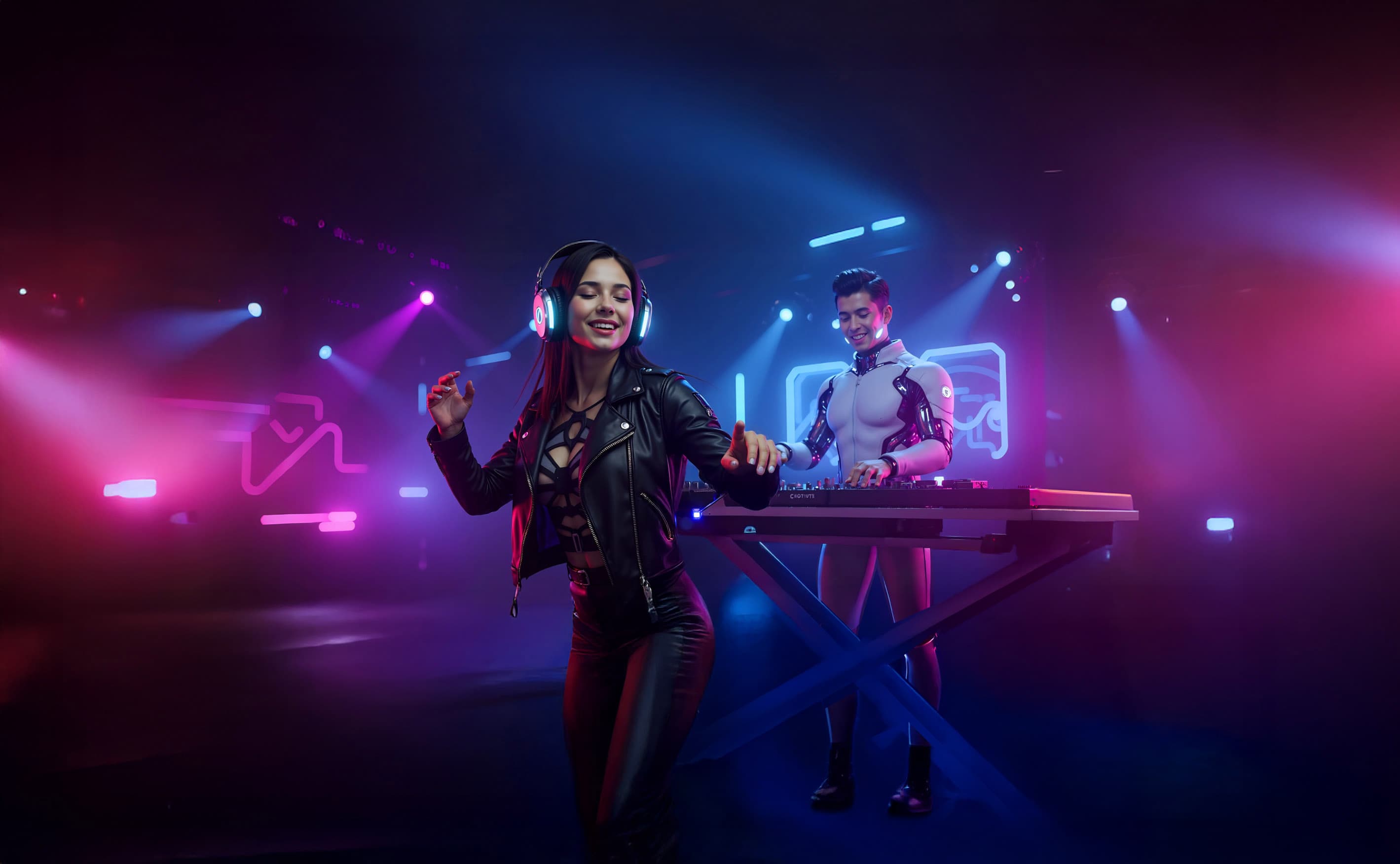 Music Square Radio Background